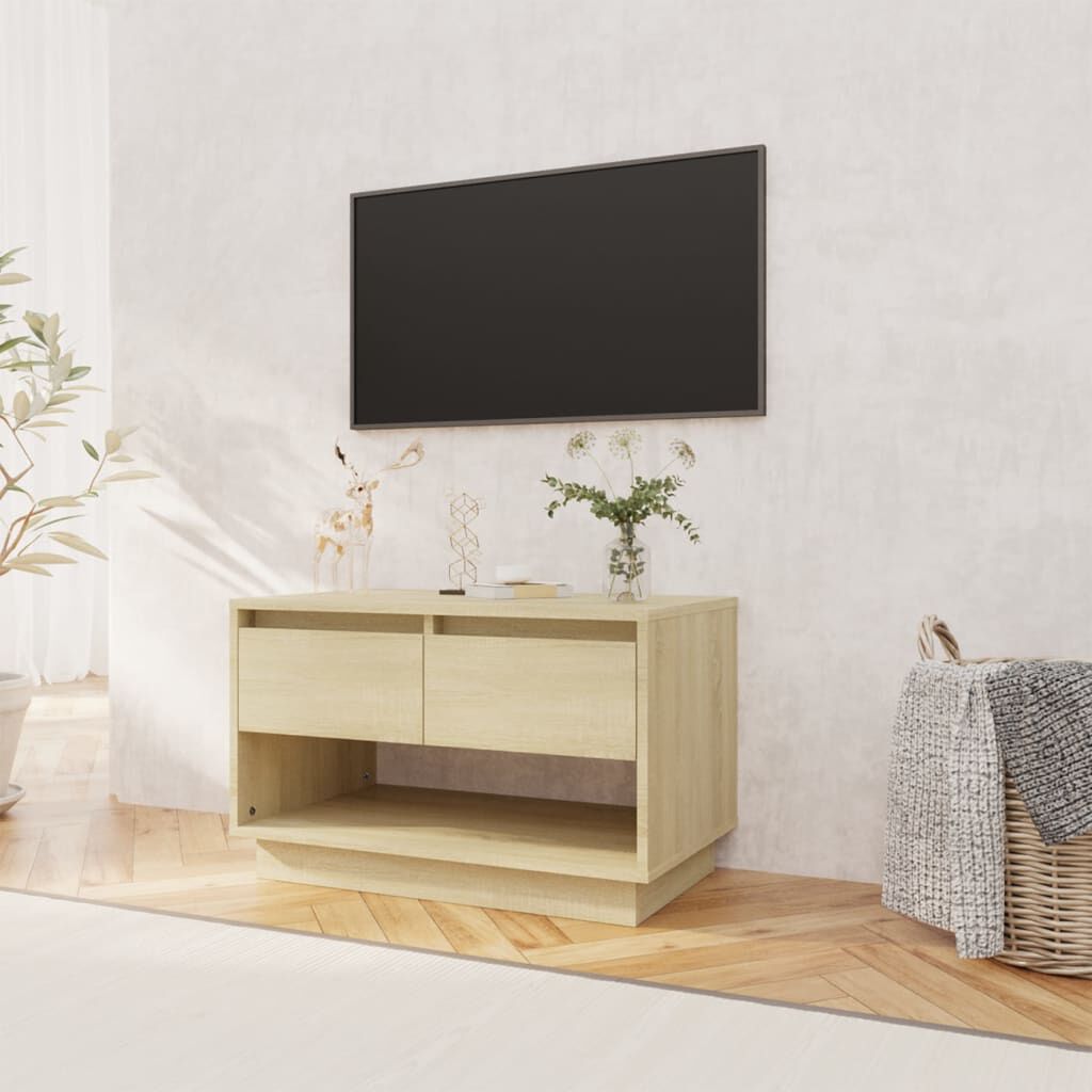 vidaXL Έπιπλο Τηλεόρασης Sonoma Δρυς 70x41x44 εκ. Επεξ. Ξύλο