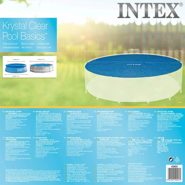 Intex Κάλυμμα Πισίνας Ηλιακό Στρογγυλό 305 εκ. 29021