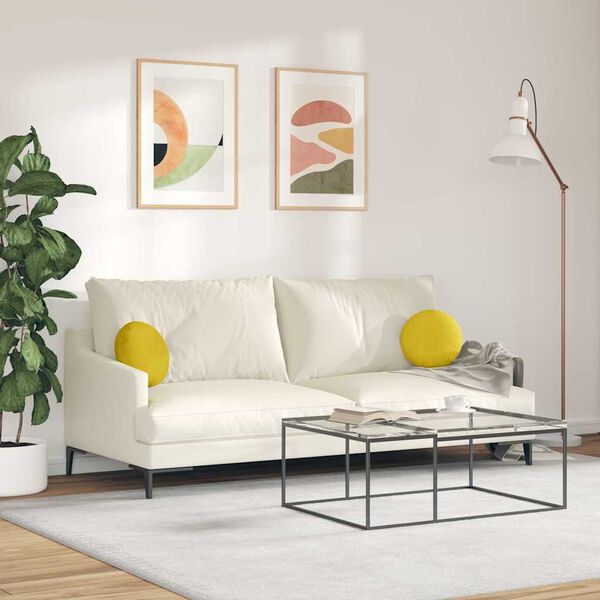 vidaXL &Mu;&alpha;&xi;&iota;&lambda;ά&rho;&iota;&alpha; &kappa;&alpha;&theta;&iota;&sigma;&mu;ά&tau;&omega;&nu; 2 pcs &Kappa;ί&tau;&rho;&iota;&nu;&omicron; &Oslash; 40 x 13 &epsilon;&kappa;. &Beta;&epsilon;&lambda;&omicron;ύ&delta;&omicron;