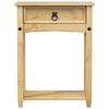 vidaXL Τραπέζι Κονσόλα Corona 55x35x73 εκ. από Μασίφ Ξύλο Πεύκου