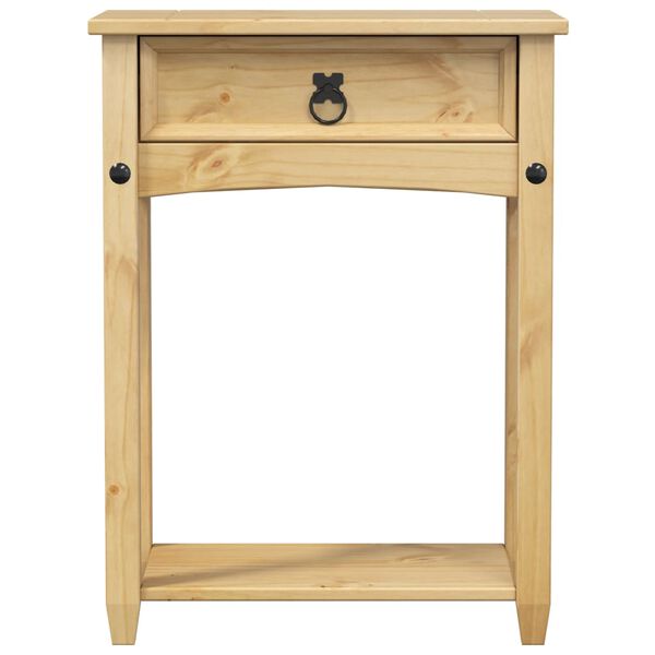 vidaXL Τραπέζι Κονσόλα Corona 55x35x73 εκ. από Μασίφ Ξύλο Πεύκου