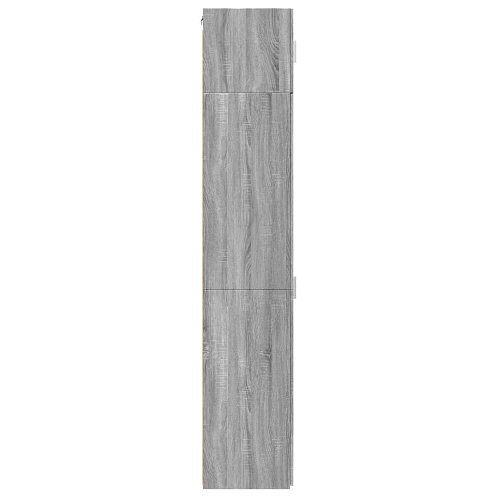 vidaXL Ντουλάπι Αποθήκευσης Στενό Δρυς 50x42,5x225 εκ. Επεξεργ. Ξύλο