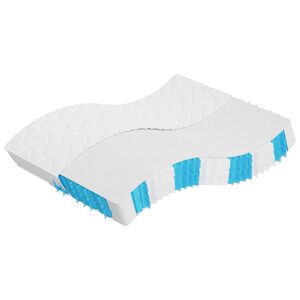 vidaXL &Sigma;&tau;&rho;ώ&mu;&alpha; &mu;&epsilon; Pocket Springs &Mu;&epsilon;&sigma;&alpha;ί&alpha; &Sigma;&kappa;&lambda;&eta;&rho;ό&tau;&eta;&tau;&alpha; 160 x 200 &epsilon;&kappa;.