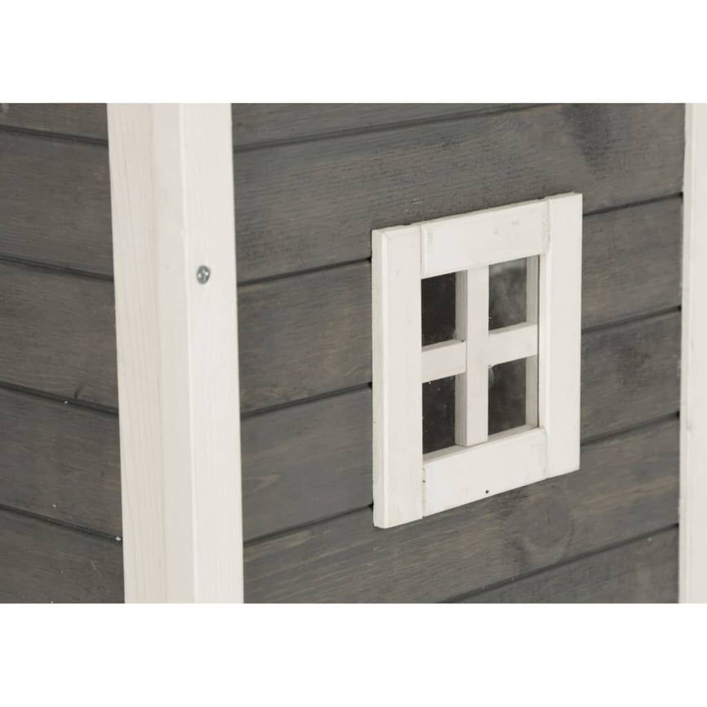 Kerbl Outdoor Γατόσπιτο Family 57 x 55 x 80 εκ. Γκρι και Λευκό