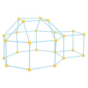 vidaXL Κιτ Κατασκευής Οχυρού για Παιδιά 72 Τεμαχίων