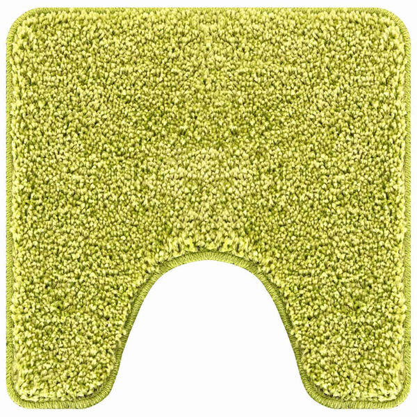 vidaXL Πατάκι μπάνιου 3 pcs Πράσινο 50 x 50 cm Πολυπροπυλένιο
