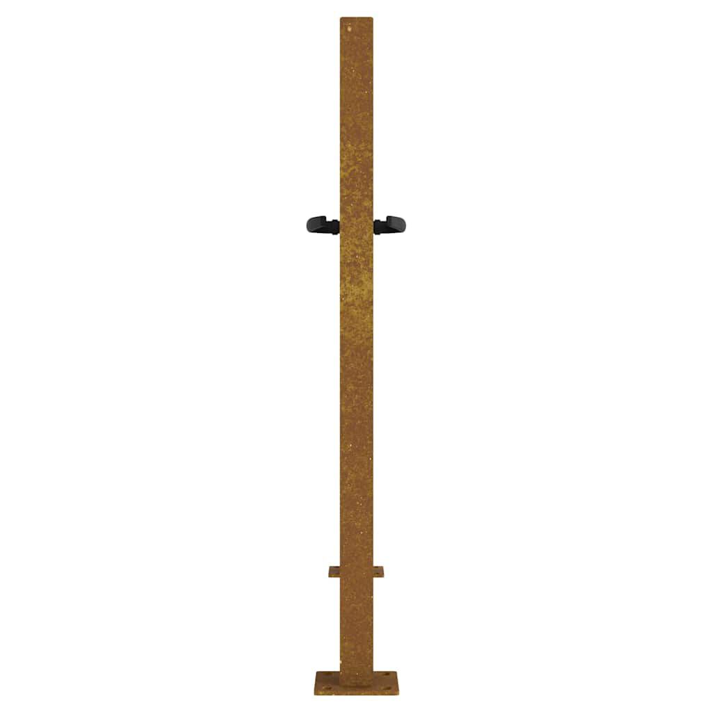 vidaXL Πύλη Κήπου 105 x 105 εκ. από Ατσάλι Corten