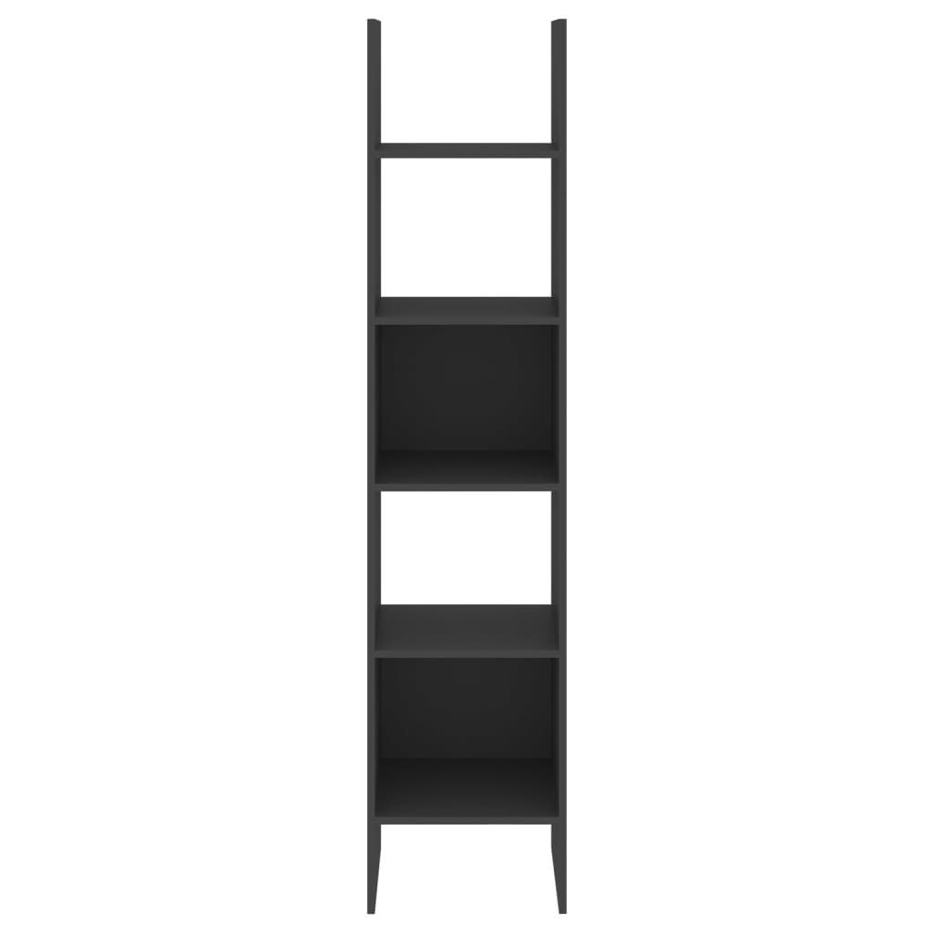 vidaXL Βιβλιοθήκη Γκρι 40 x 35 x 180 εκ. από Επεξ. Ξύλο