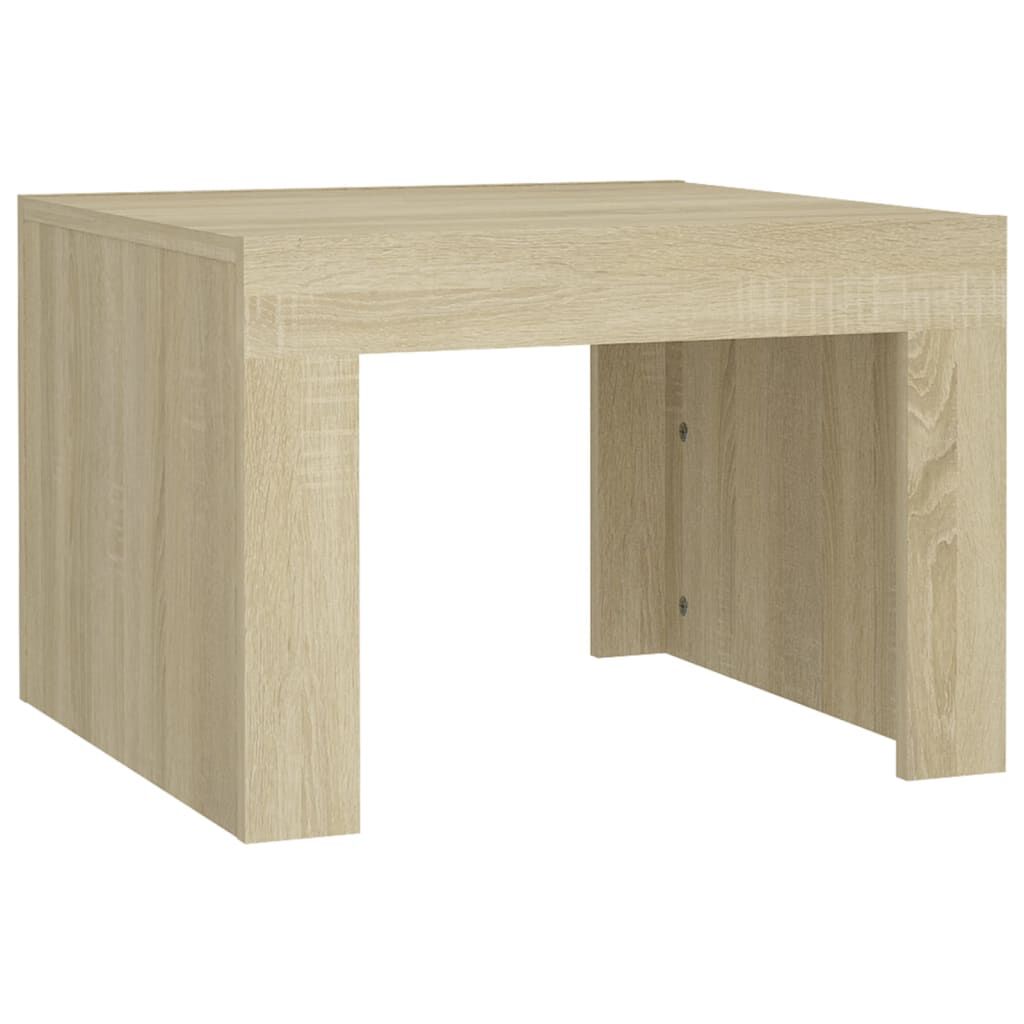vidaXL Τραπεζάκι Σαλονιού Sonoma Δρυς 50x50x35 εκ. Επεξεργασμένο Ξύλο