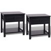 vidaXL &Kappa;&omicron;&mu;&omicron;&delta;ί&nu;&alpha; 2 &tau;&epsilon;&mu;. &Mu;&alpha;ύ&rho;&alpha; &Xi;ύ&lambda;&iota;&nu;&alpha;