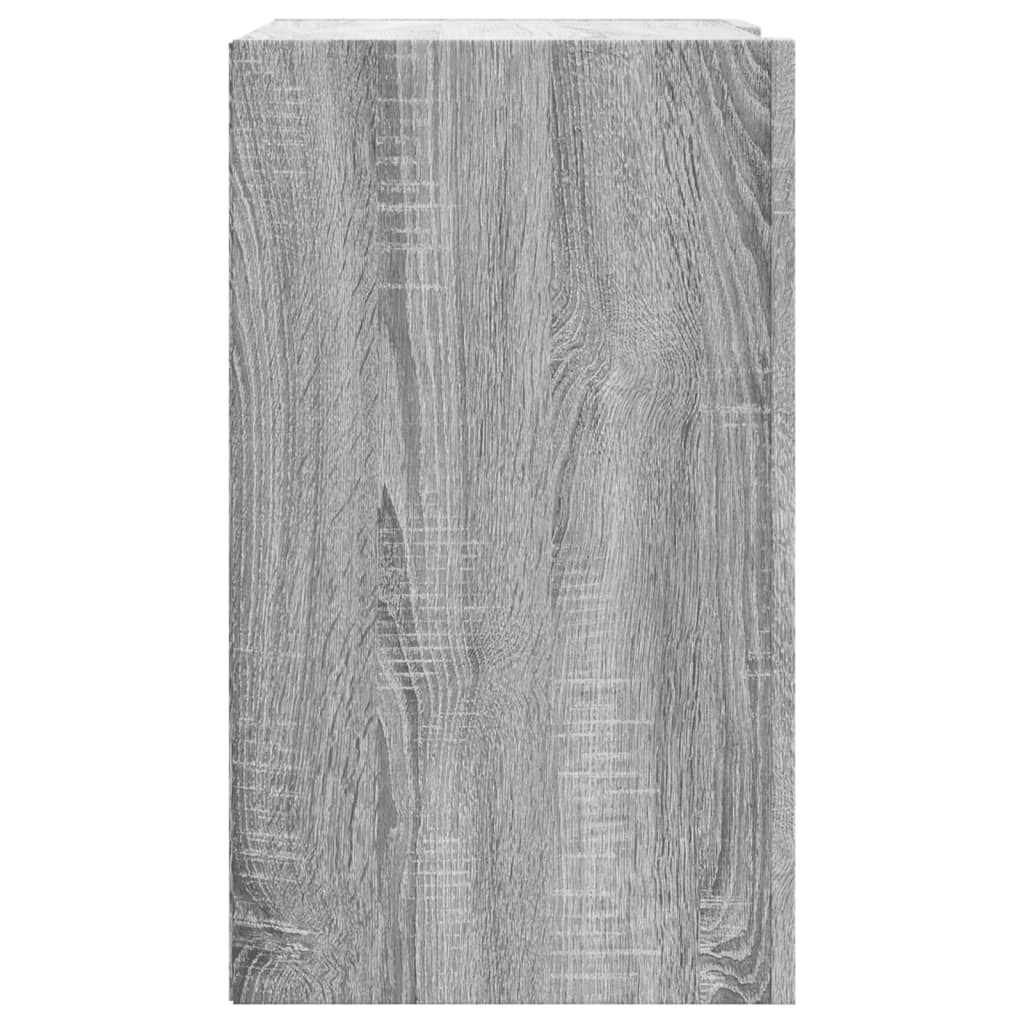 vidaXL Ντουλάπι Τοίχου Γκρι Sonoma 75x35x60 εκ. από Επεξεργασμένο Ξύλο