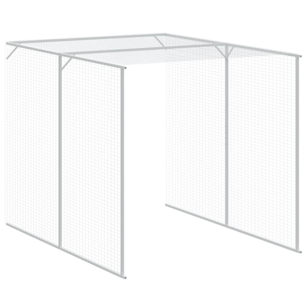 vidaXL Κοτέτσι με Περίβολο Ανθρακί 165x1067x181 εκ. Γαλβαν. Χάλυβας