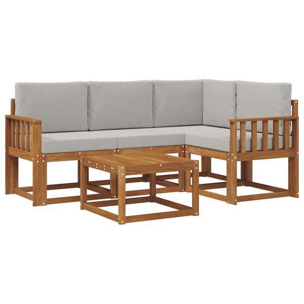 vidaXL &Sigma;&epsilon;&iota;&rho;ά &Kappa;&alpha;&nu;&alpha;&pi;έ &Epsilon;&xi;&omega;&tau;&epsilon;&rho;&iota;&kappa;&omicron;ύ 5 pcs &Phi;&upsilon;&sigma;&iota;&kappa;ό &kappa;&alpha;&iota; &Alpha;&nu;&omicron;&iota;&chi;&tau;ό &Gamma;&kappa;&rho;&iota;