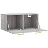vidaXL Ντουλάπι Τοίχου Γκρι Sonoma 80x36,5x35 εκ. Επεξεργασμένο Ξύλο