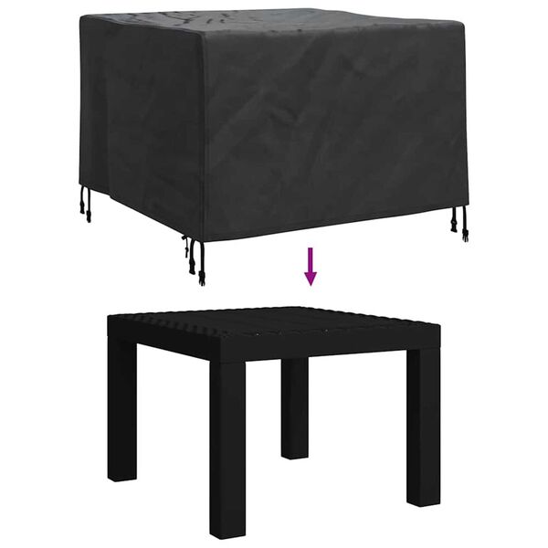 vidaXL Κάλυμμα επίπλων εξωτερικού χώρου 99 x 99 x 60 εκ