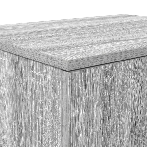 vidaXL Ντουλάπα Αποθήκευσης Γκρι Sonoma 108x41x40 εκ. Επεξεργασμένο ξύλο