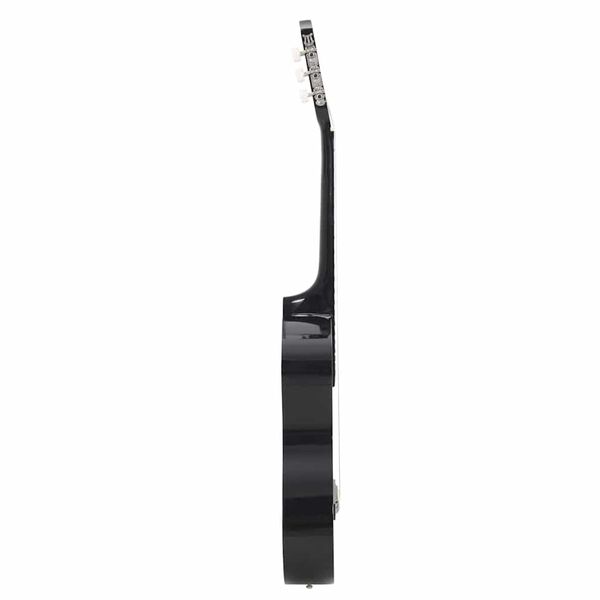 vidaXL Κιθάρα Western Classical Cutaway με 6 Χορδές Μαύρη 38"