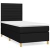 vidaXL &Kappa;&rho;&epsilon;&beta;ά&tau;&iota; Boxspring &mu;&epsilon; &Sigma;&tau;&rho;ώ&mu;&alpha; &Mu;&alpha;ύ&rho;&omicron; 100 x 200 &epsilon;&kappa;. &Upsilon;&phi;&alpha;&sigma;&mu;ά&tau;&iota;&nu;&omicron;