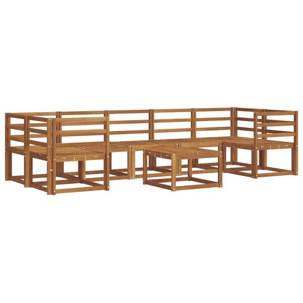 vidaXL &Sigma;&epsilon;&iota;&rho;ά &Kappa;&alpha;&nu;&alpha;&pi;έ &Epsilon;&xi;&omega;&tau;&epsilon;&rho;&iota;&kappa;&omicron;ύ 8 pcs &Phi;&upsilon;&sigma;&iota;&kappa;ό &Sigma;&tau;&epsilon;&rho;&epsilon;ό &Xi;ύ&lambda;&omicron; &Alpha;&kappa;&alpha;&kappa;ί&alpha;&sigmaf;