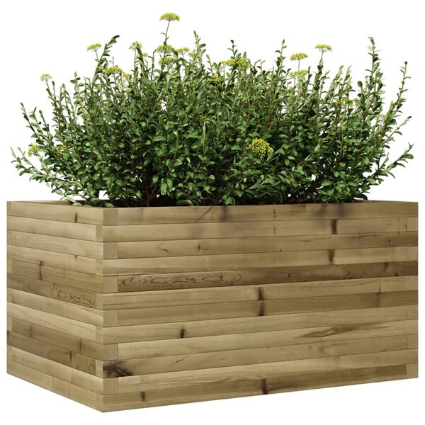 vidaXL Ζαρντινιέρα Κήπου 90x60x45,5 εκ. από Εμποτισμένο Ξύλο Πεύκου