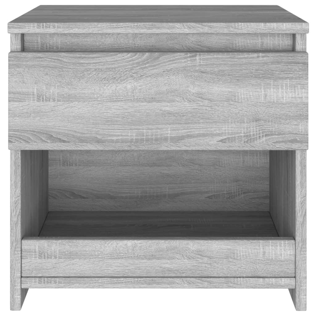 vidaXL Κομοδίνο Γκρι Sonoma 40 x 30 x 39 εκ. από Επεξεργασμένο Ξύλο