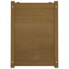 vidaXL Ζαρντινιέρα Καφέ Μελί 100 x 50 x 70 εκ από Μασίφ Ξύλο Πεύκου