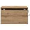 vidaXL Τοίχου κομοδίνο με συρτάρι 2 pcs artisan δρυς 50 x 36 x 30 εκ