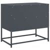 vidaXL Έπιπλο Τηλεόρασης Ανθρακί 68x39x60,5 εκ. από Χάλυβα