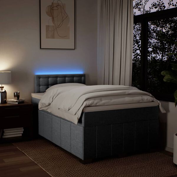 vidaXL &Kappa;&rho;&epsilon;&beta;ά&tau;&iota; Boxspring &mu;&epsilon; &Sigma;&tau;&rho;ώ&mu;&alpha; &Alpha;&nu;&omicron;&iota;&chi;&tau;ό &Gamma;&kappa;&rho;&iota; 120x190 &epsilon;&kappa;. &Upsilon;&phi;&alpha;&sigma;&mu;ά&tau;&iota;&nu;&omicron;