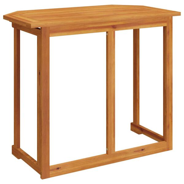 vidaXL Τραπέζι Bistro 90 x 50 x 75 εκ. από Μασίφ Ξύλο Ακακίας