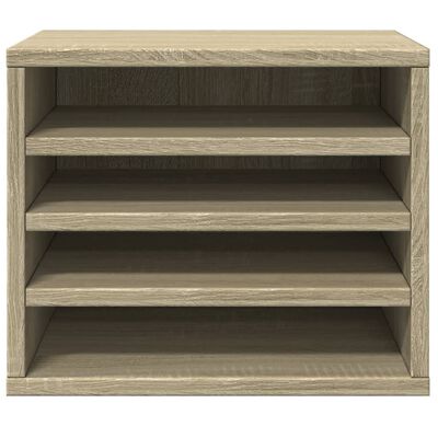 vidaXL Έπιπλο Οργάνωσης Γραφείου Sonoma Δρυς 36x26x29,5εκ Επεξ. Ξύλο