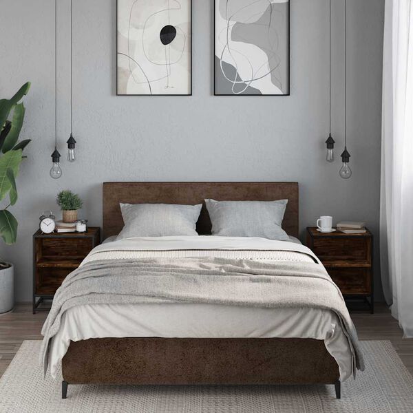 vidaXL &Kappa;&omicron;&mu;&omicron;&delta;ί&nu;&alpha; 2 &tau;&epsilon;&mu;ά&chi;&iota;&alpha; &kappa;&alpha;&pi;&nu;&iota;&sigma;&tau;ή &beta;&epsilon;&lambda;&alpha;&nu;&iota;&delta;&iota;ά 40x31x50 cm