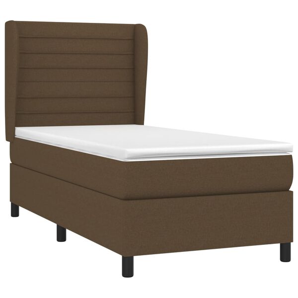 vidaXL &Kappa;&rho;&epsilon;&beta;ά&tau;&iota; Boxspring &mu;&epsilon; &Sigma;&tau;&rho;ώ&mu;&alpha; &Sigma;&kappa;&omicron;ύ&rho;&omicron; &Kappa;&alpha;&phi;έ 100x200 &epsilon;&kappa;. &Upsilon;&phi;&alpha;&sigma;&mu;ά&tau;&iota;&nu;&omicron;