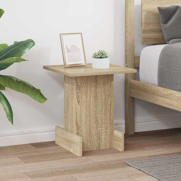 vidaXL End Table &Delta;&rho;ύ&sigmaf; Sonoma 35,5 x 35 x 40 &epsilon;&kappa; &Epsilon;&pi;&epsilon;&xi;&epsilon;&rho;&gamma;&alpha;&sigma;&mu;έ&nu;&omicron; &xi;ύ&lambda;&omicron;