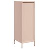 vidaXL Ντουλάπι Ροζ 39x35x103,5 εκ. από Ατσάλι