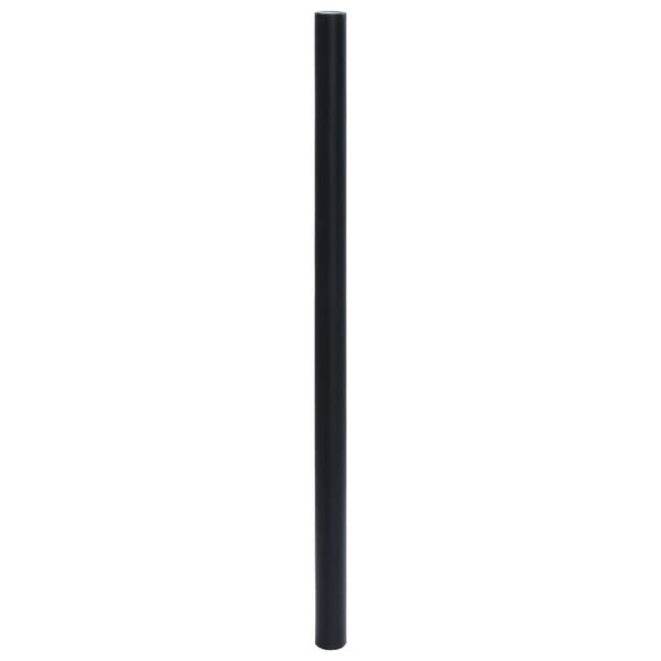 vidaXL Αυτοκόλλητα Επίπλων Ματ Μαύρο 90 x 500 εκ. από PVC