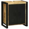 vidaXL Ντουλάπα Νιπτήρα Καφέ 55 x 35 x 60 εκ. Μασίφ ξύλο μάνγκο