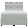 vidaXL &Kappa;&rho;&epsilon;&beta;ά&tau;&iota; Boxspring &mu;&epsilon; &Sigma;&tau;&rho;ώ&mu;&alpha; &Alpha;&nu;&omicron;&iota;&chi;&tau;ό &Gamma;&kappa;&rho;&iota; 140x200 &epsilon;&kappa;. &Beta;&epsilon;&lambda;&omicron;ύ&delta;&iota;&nu;&omicron;