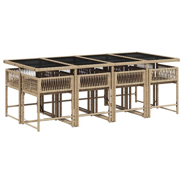 vidaXL &Sigma;&epsilon;&tau; &Tau;&rho;&alpha;&pi;&epsilon;&zeta;&alpha;&rho;ί&alpha;&sigmaf; &Kappa;ή&pi;&omicron;&upsilon; 9 &tau;&epsilon;&mu;. &Mu;&pi;&epsilon;&zeta; &Sigma;&upsilon;&nu;&theta;&epsilon;&tau;&iota;&kappa;ό &Rho;&alpha;&tau;ά&nu; &mu;&epsilon; &Mu;&alpha;&xi;&iota;&lambda;ά&rho;&iota;&alpha;