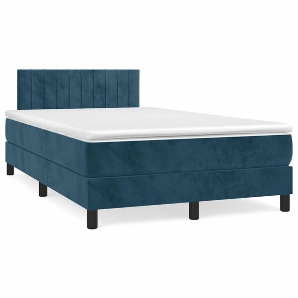 vidaXL &Kappa;&rho;&epsilon;&beta;ά&tau;&iota; Boxspring &mu;&epsilon; &Sigma;&tau;&rho;ώ&mu;&alpha; &Sigma;&kappa;&omicron;ύ&rho;&omicron; &Mu;&pi;&lambda;&epsilon; 120x190 &epsilon;&kappa;. &Beta;&epsilon;&lambda;&omicron;ύ&delta;&iota;&nu;&omicron;