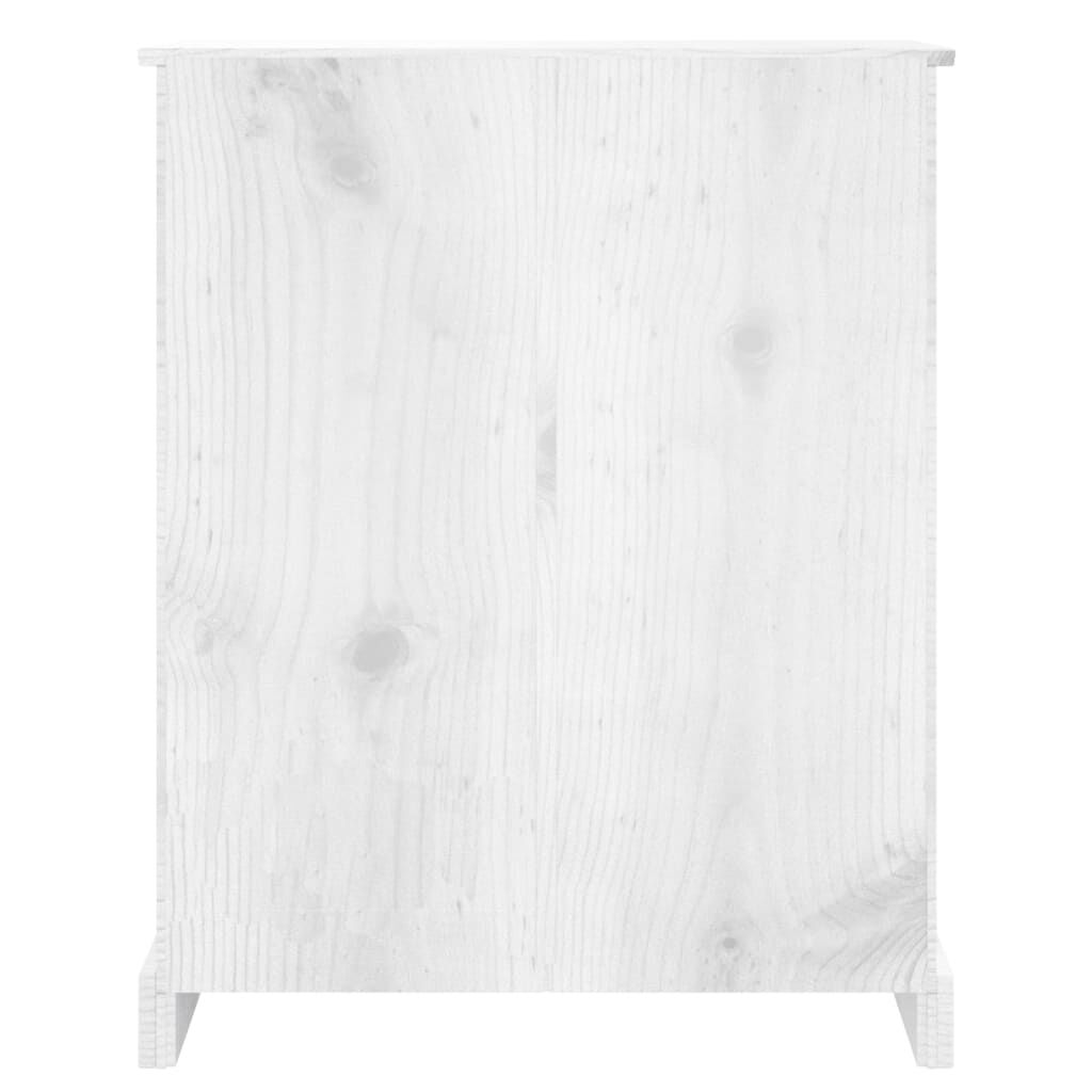vidaXL Βιβλιοθήκη 30 Επ. Μεξικ. Στιλ Corona Λευκό 81x29x150 εκ.