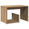 vidaXL Side Table Artisan Oak 59x36x38 cm Κατασκευασμένο ξύλο