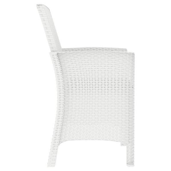 vidaXL &Kappa;&alpha;&rho;έ&kappa;&lambda;&alpha; &Kappa;ή&pi;&omicron;&upsilon; &Lambda;&epsilon;&upsilon;&kappa;ή &alpha;&pi;ό &Rho;&alpha;&tau;ά&nu; &Pi;&omicron;&lambda;&upsilon;&pi;&rho;&omicron;&pi;&upsilon;&lambda;&epsilon;&nu;ί&omicron;&upsilon; &mu;&epsilon; &Mu;&alpha;&xi;&iota;&lambda;ά&rho;&iota;