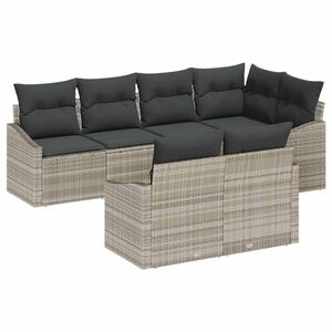 vidaXL &Sigma;&epsilon;&tau; &Kappa;&alpha;&nu;&alpha;&pi;έ &mu;&epsilon; &mu;&alpha;&xi;&iota;&lambda;ά&rho;&iota; 7 pcs &Alpha;&nu;&omicron;&iota;&chi;&tau;ό &gamma;&kappa;&rho;&iota; &sigma;&upsilon;&nu;&theta;&epsilon;&tau;&iota;&kappa;ό &rho;&alpha;&tau;ά&nu;