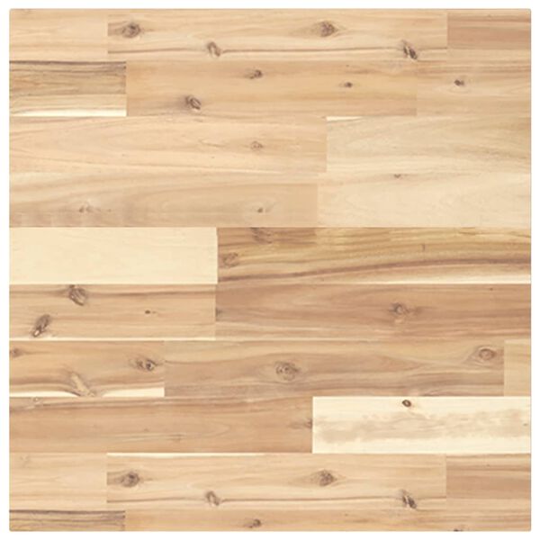 vidaXL Επιφάνεια Τραπεζιού Τετράγωνη 50x50x2 εκ. Μασίφ Ξύλο Ακακίας