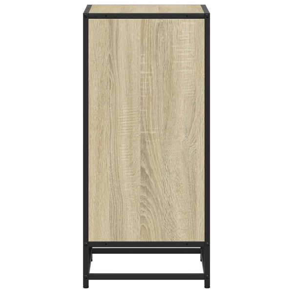 vidaXL Ντουλάπι βιβλίων Sonoma Oak 40x35x76 cm Κατασκευασμένο ξύλο