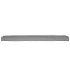 vidaXL Σετ Μαξιλαριών Πάγου 2 pcs Γκρι 180 x 40 x 8 εκ.