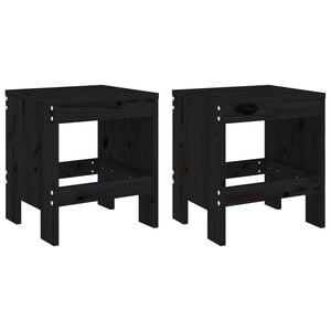 vidaXL &Sigma;&kappa;&alpha;&mu;&pi;ό &Kappa;ή&pi;&omicron;&upsilon; 2 &Tau;&epsilon;&mu;. &Mu;&alpha;ύ&rho;&alpha; 40 x 36 x 45&epsilon;&kappa;. &alpha;&pi;ό &Mu;&alpha;&sigma;ί&phi; &Xi;ύ&lambda;&omicron; &Pi;&epsilon;ύ&kappa;&omicron;&upsilon;