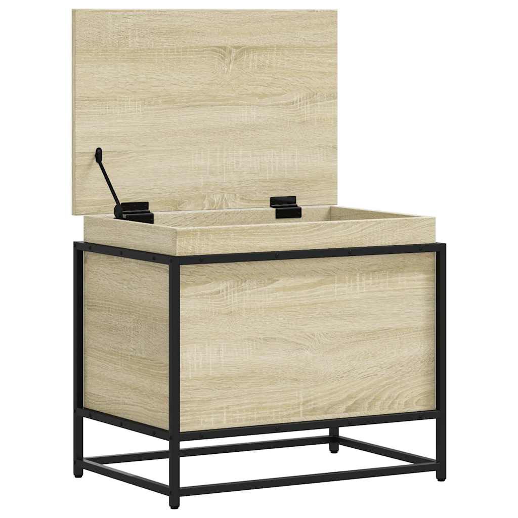 vidaXL Κουτί Αποθήκευσης με Sonoma Δρυς 60x40x51,5 εκ. Επεξ. Ξύλο