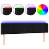 vidaXL &Kappa;&epsilon;&phi;&alpha;&lambda;ά&rho;&iota; &Kappa;&rho;&epsilon;&beta;&alpha;&tau;&iota;&omicron;ύ LED &Mu;&alpha;ύ&rho;&omicron; 183x16x78/88 &epsilon;&kappa;. &Beta;&epsilon;&lambda;&omicron;ύ&delta;&iota;&nu;&omicron;